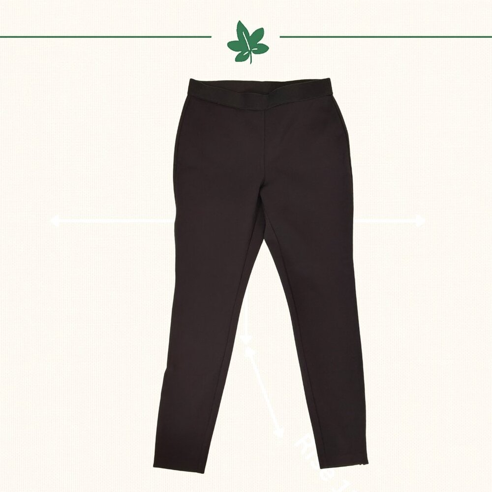Talbots Brown Ankle Zip Leggings – Size 8